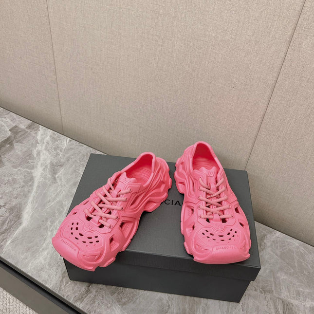 SNEAKERS IN PINK RUBBER