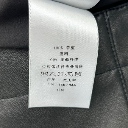 DIOR 25S LEATHER PANTS 484