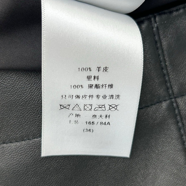 DIOR 25S LEATHER PANTS 484