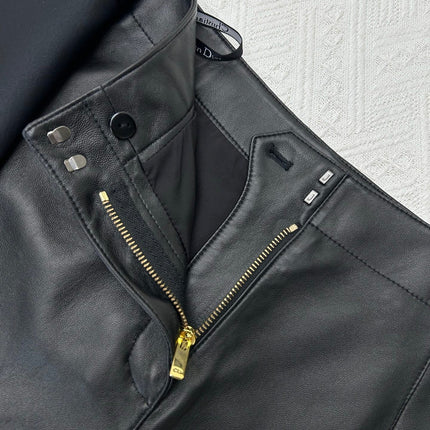 DIOR 25S LEATHER PANTS 484