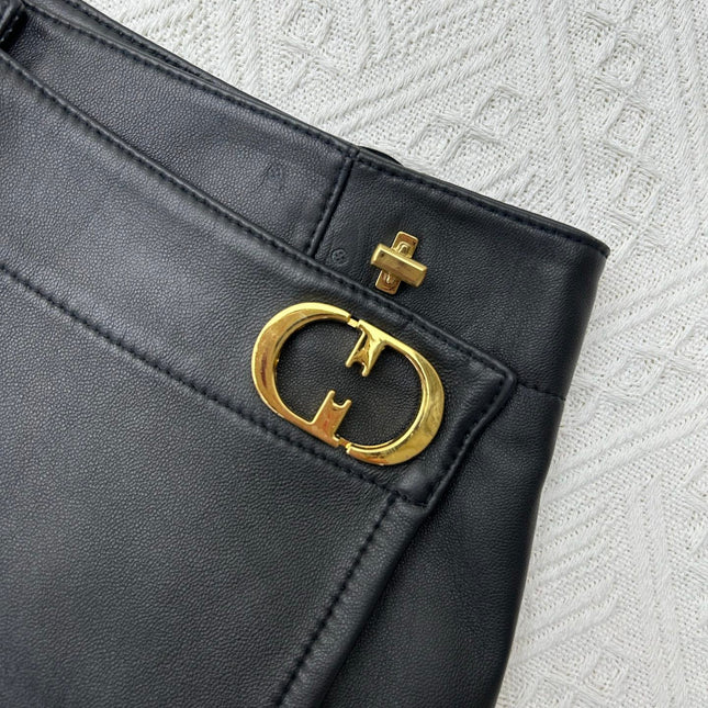 DIOR 25S LEATHER PANTS 484