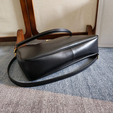 MEDIUM CAMILLE 16 SOFT BAG 36 BLACK IN SMOOTH CALFSKIN