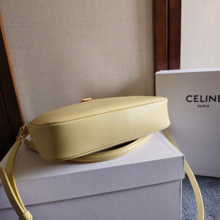 SMALL CAMILLE 16 SOFT BAG 24 IN SPRING YELLOW CALFSKIN