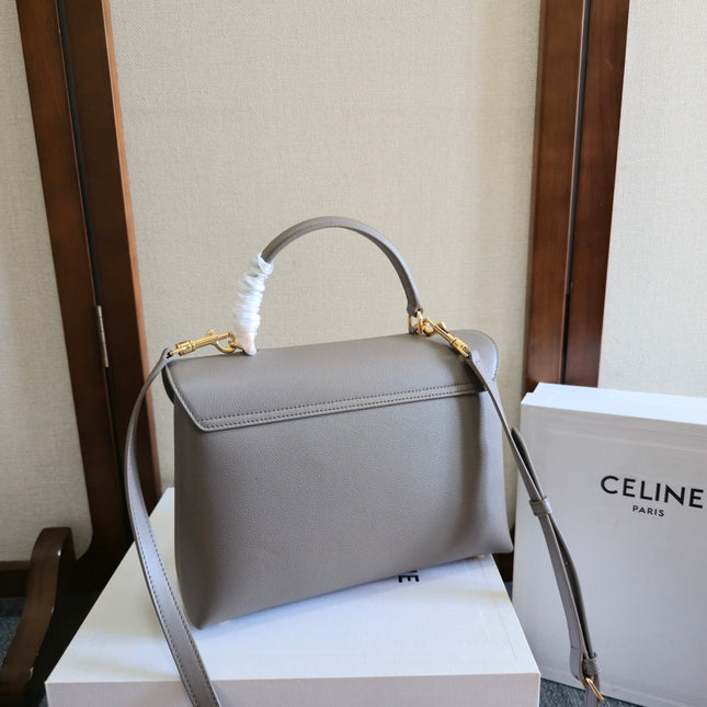 NINO TEEN MEDIUM 25 BAG IN GREY CALFSKIN