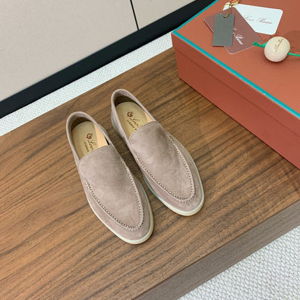 LP SUEDE SUMMER WALK LOAFERS BEIGE