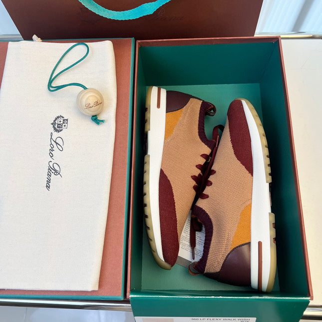 LP 360 LP FLEXY WALK SNEAKER JAM AND PEACH CASHMERE