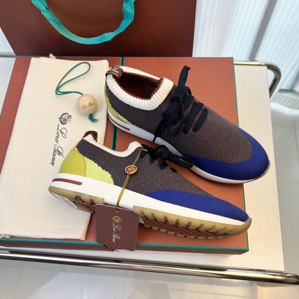 LP 360 LP FLEXY WALK SNEAKER NAVY AND GRAY CASHMERE