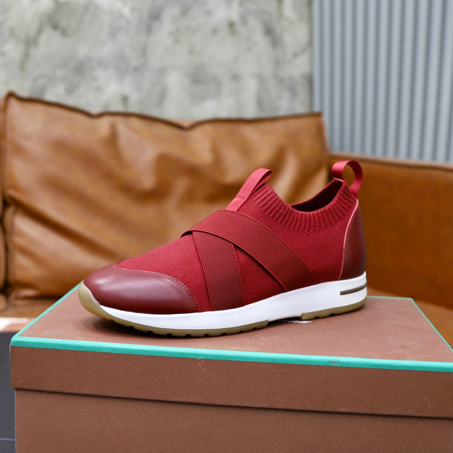 LP 360 KNITTED CASUAL SNEAKERS CHERRY WOOL