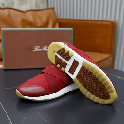 LP 360 KNITTED CASUAL SNEAKERS CHERRY WOOL