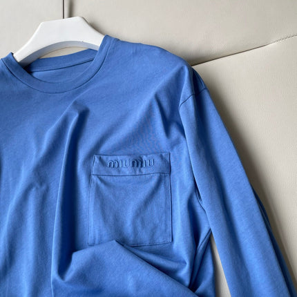 MIUMIU LONG-SLEEVE T-SHIRT STYLE 369