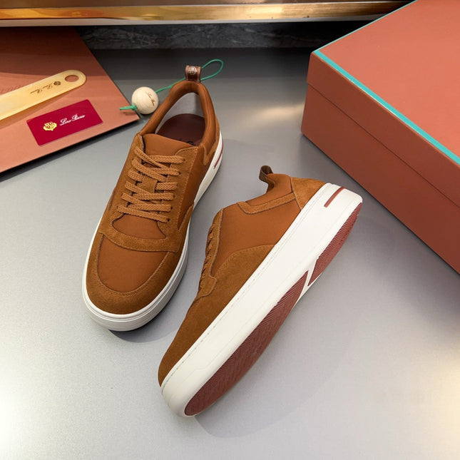 LP NEWPORT WALK SNEAKERS RUSSET SUEDE