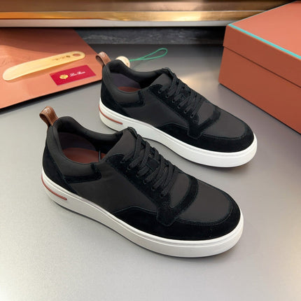 LP NEWPORT WALK SNEAKERS BLACK SUEDE