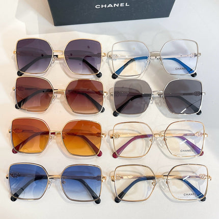 SQUARE SUNGLASSES CH4288Q IN METAL