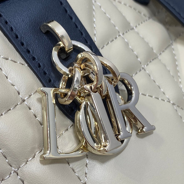 ALWAYS MINI 23 BAG IN IVORY TAN MACROCANNAGE CALFSKIN