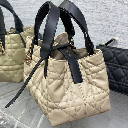 ALWAYS MINI 23 BAG IN IVORY TAN MACROCANNAGE CALFSKIN