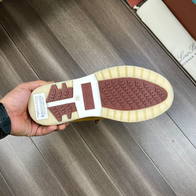 LP BERGEN SNEAKER SAFFRON SUEDE