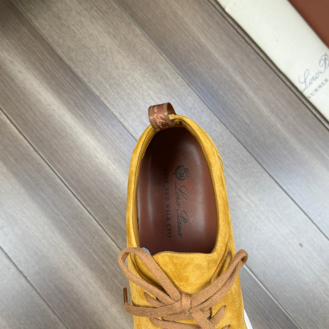 LP BERGEN SNEAKER SAFFRON SUEDE