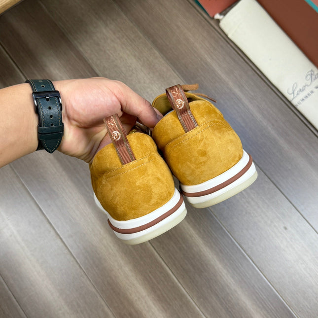 LP BERGEN SNEAKER SAFFRON SUEDE