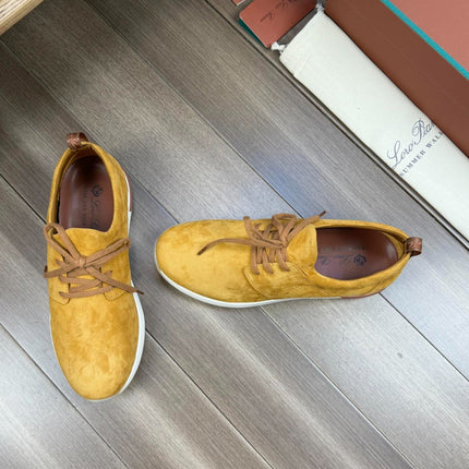 LP BERGEN SNEAKER SAFFRON SUEDE
