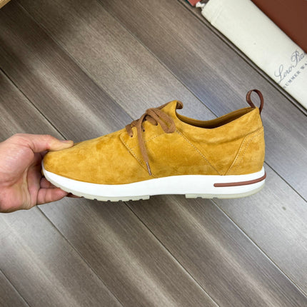 LP BERGEN SNEAKER SAFFRON SUEDE