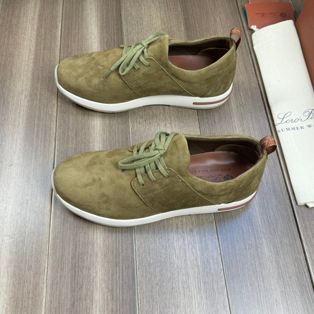 LP BERGEN SNEAKER OLIVE SUEDE