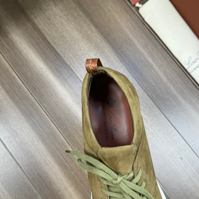 LP BERGEN SNEAKER OLIVE SUEDE