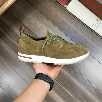 LP BERGEN SNEAKER OLIVE SUEDE