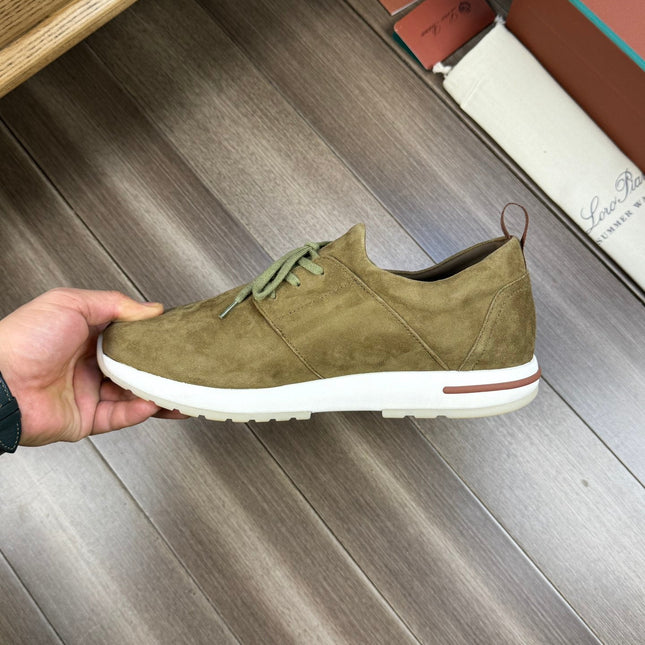 LP BERGEN SNEAKER OLIVE SUEDE