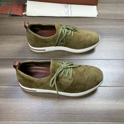 LP BERGEN SNEAKER OLIVE SUEDE