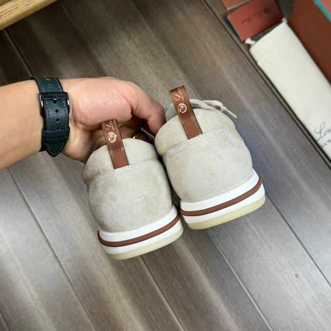 LP BERGEN SNEAKER PALE GRAY SUEDE