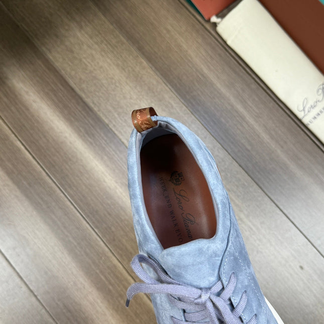 LP BERGEN SNEAKER TUFTS BLUE SUEDE