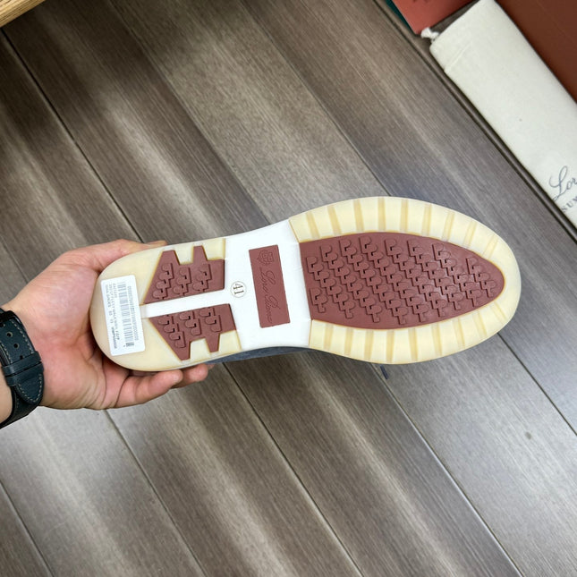 LP BERGEN SNEAKER TUFTS BLUE SUEDE