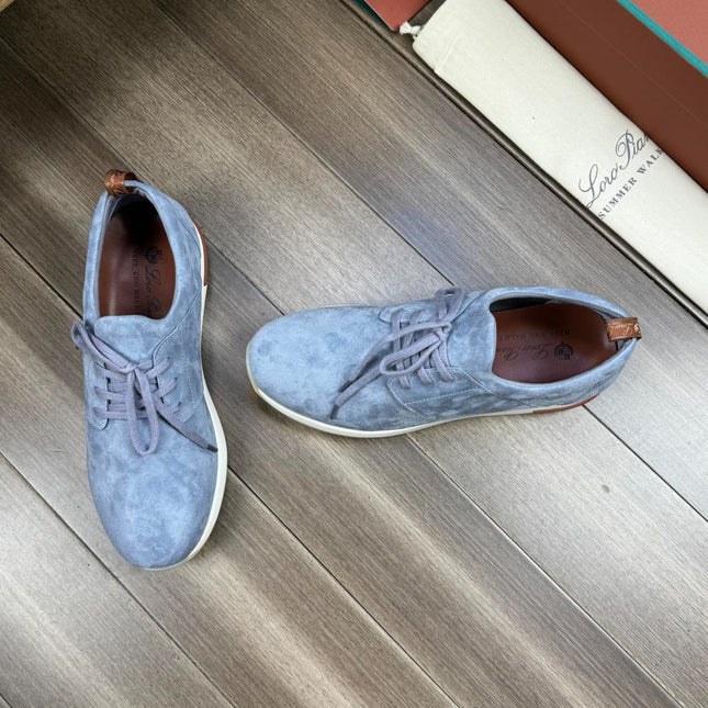 LP BERGEN SNEAKER TUFTS BLUE SUEDE