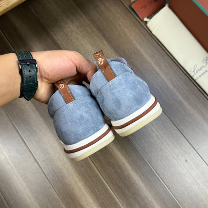 LP BERGEN SNEAKER TUFTS BLUE SUEDE