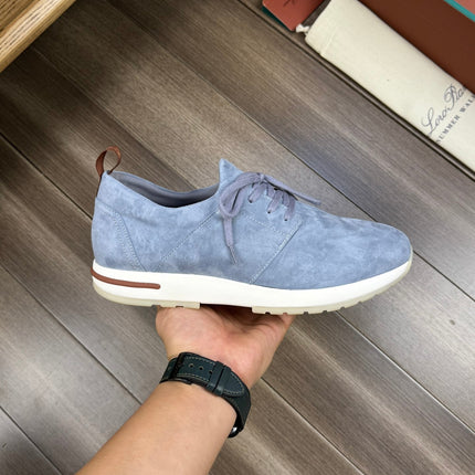 LP BERGEN SNEAKER TUFTS BLUE SUEDE