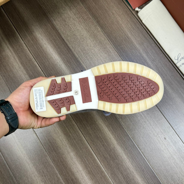 LP BERGEN SNEAKER LIGHT GRAY SUEDE