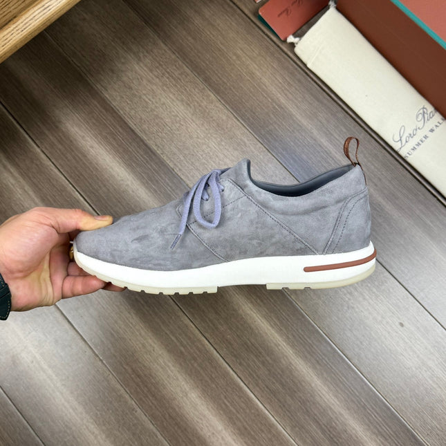 LP BERGEN SNEAKER LIGHT GRAY SUEDE