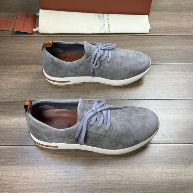 LP BERGEN SNEAKER LIGHT GRAY SUEDE