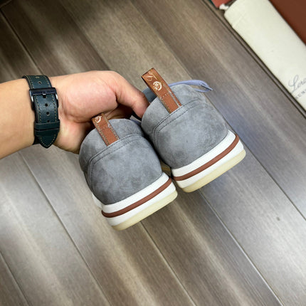 LP BERGEN SNEAKER LIGHT GRAY SUEDE