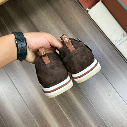 LP BERGEN SNEAKER UMBER SUEDE