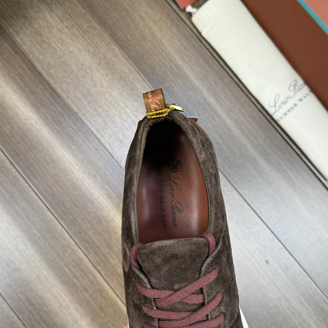 LP BERGEN SNEAKER UMBER SUEDE