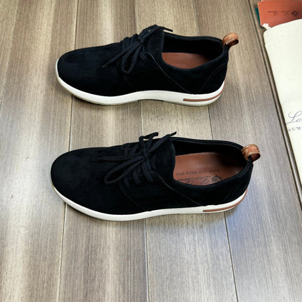 LP BERGEN SNEAKER BLACK SUEDE