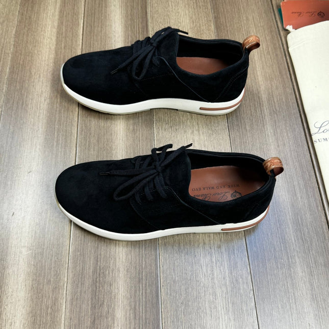 LP BERGEN SNEAKER BLACK SUEDE