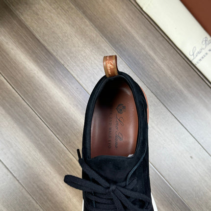 LP BERGEN SNEAKER BLACK SUEDE