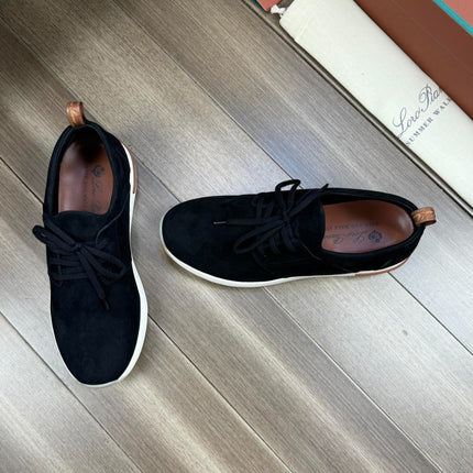 LP BERGEN SNEAKER BLACK SUEDE