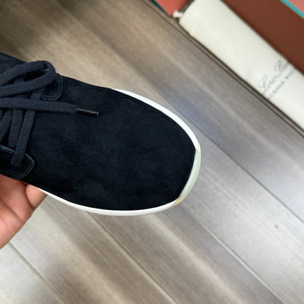 LP BERGEN SNEAKER BLACK SUEDE