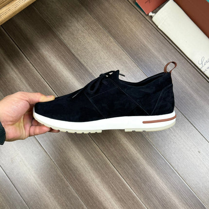 LP BERGEN SNEAKER BLACK SUEDE