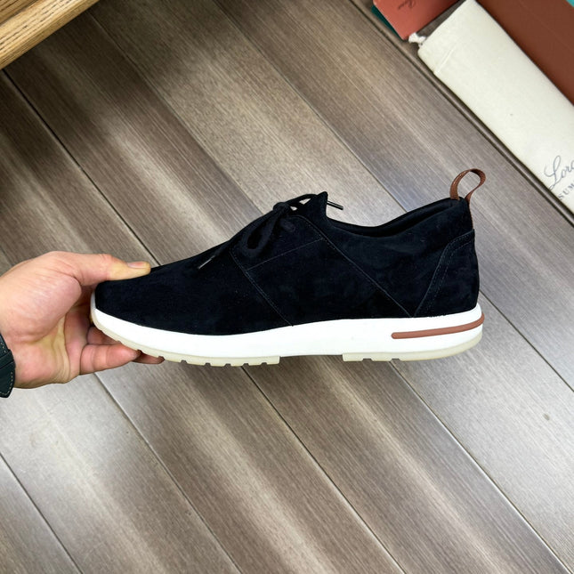 LP BERGEN SNEAKER BLACK SUEDE