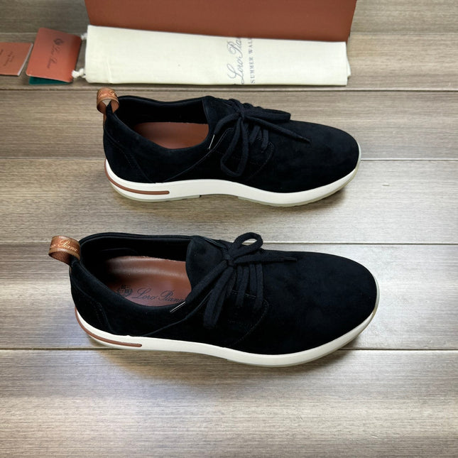 LP BERGEN SNEAKER BLACK SUEDE
