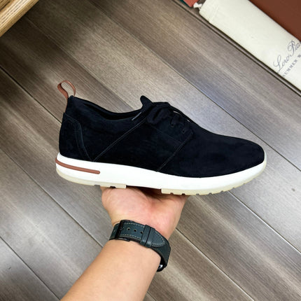 LP BERGEN SNEAKER BLACK SUEDE